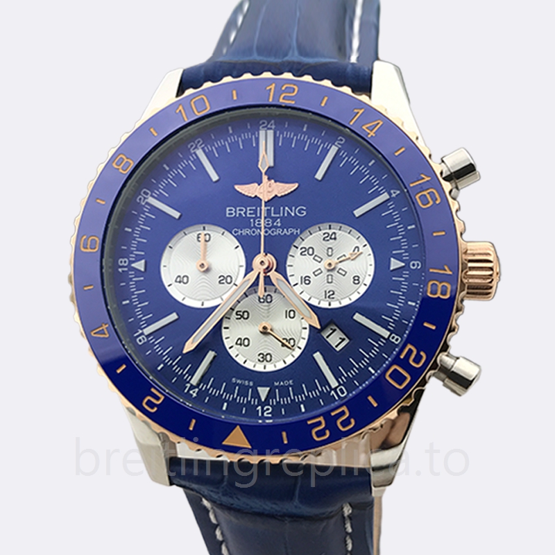 Breitling clearance chronoliner blue